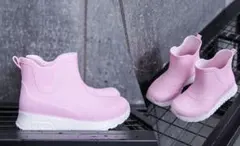 新品未使用 レインブーツ 雨靴 長靴 レインシューズ キッズ ベビー 滑り止めのサムネイル