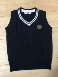 95 ニットベスト　七五三　入園式　冠婚葬祭