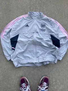 【美品】アディダス×アーセナル/トラックジャケット/ジャージ/adidas2XL