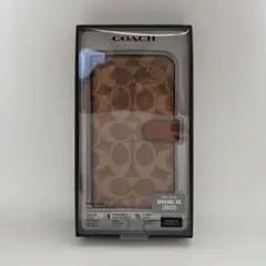 COACH モノグラム 手帳型ケース iPhone SE (2022)