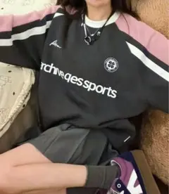 オーバーサイズ スウェット