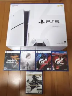 SONY PlayStation 5+ソフト5本セット CFI-2000A01