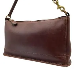 COACH/オールドコーチ 9311 レザー ハンドバッグ アクセサリーポーチ
