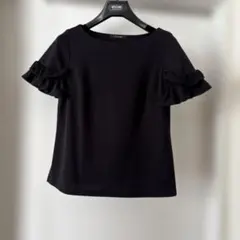 ☆エムズセレクト☆Mプルミエ カットソー 黒☆のサムネイル