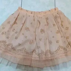 OLIVE des OLIVE ミニスカート フレア 花柄リバーシブルのサムネイル