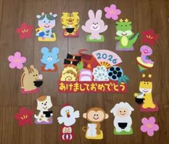 壁面飾りお正月