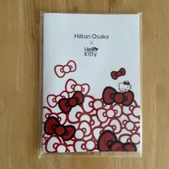 【未開封】Hilton Osaka X Hello Kitty コラボノート