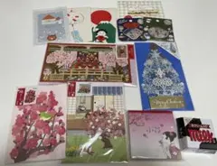 紙製品まとめ売り　メッセージカード他　12点セット