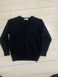 peda & mada ネイビー Vネックセーター 120 入学