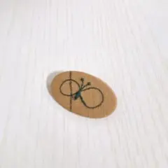 minä perhonen(ミナペルホネン)刺繍ブローチのサムネイル