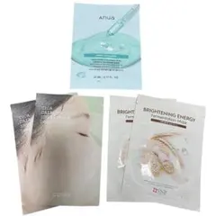 シートマスク3種 5枚セット アヌア SNP COSRX 韓国コスメ 美容