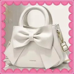 2wayリボンショルダーバッグ