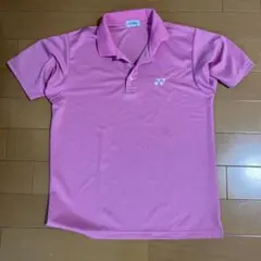 ヨネックス　ピンクポロシャツ L
