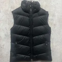 NIKE ブラック ダウンベスト フルジッパー
