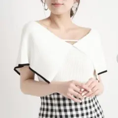 マイストラーダ ビッグカラーリブニット