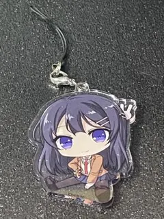 ❣️✨❣️青ブタ　ぺたん娘トレーディングアクリルストラップ　桜島麻衣 ❣️✨❣️