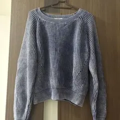 FREAK'S STORE ネイビー 長袖セーター