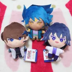 遊戯王 みにコレ ぬいぐるみ 藍神 海馬瀬人 海馬モクバ 3種セット
