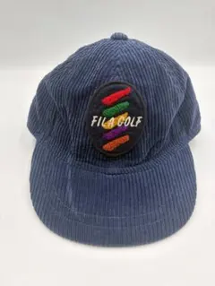 FILA GOLF フィラゴルフ コーデュロイキャップ 58cm レトロキャップのサムネイル