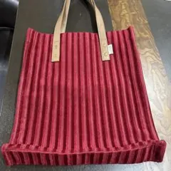 コメダ珈琲店 縦型手提げバッグ ソファー柄