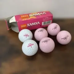 ゴルフボール まとめ売り ピンク 白 美品 未使用あり