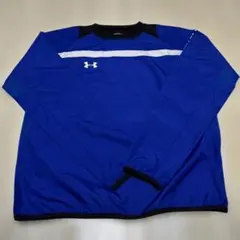 UNDER ARMOUR 青 長袖 ピステ MD