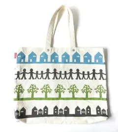 一条工務店×ROOTOTE　トートバッグ　大きめ　ポケット付き　図面入れバックのサムネイル