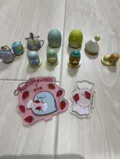 すみっコぐらし フィギュア アクリルチャーム ハッピーセットパズル