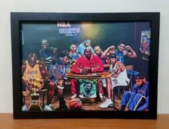 NBA オールスターズ　コービー　ジョーダン レブロン　ポスター Ｂ５サイズ
