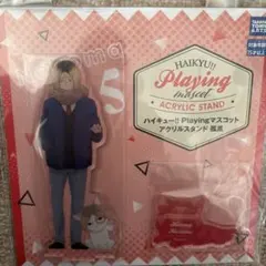 ハイキュー　孤爪研磨　Playingマスコット　アクリルスタンド
