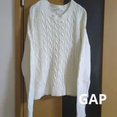 GAP 綿 ケーブル ニット セーター