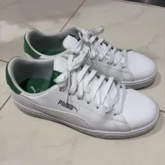 PUMA ホワイト グリーン スニーカーのサムネイル