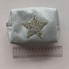 シルバー ラメ 星 ポーチ ギャル レイジースーザン