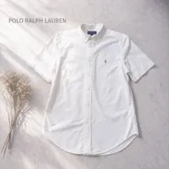 美品✨ POLO RALPH LAUREN 半袖 オックスフォードシャツ 現行のサムネイル