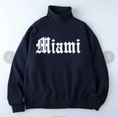 【BACK NUMBER】カレッジハイネックスウェット