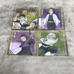 鬼滅の刃 アニプレックス オンラインくじ F賞クリア色紙 不死川実弥 玄弥 等