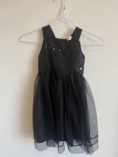 H&M 黒いドレス 110cm ブラック　ハロウィン