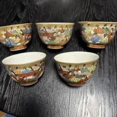 「オールドジャパン」「里帰り九谷」ぐい呑4客セットです。海外輸出品 オールドジャパン」「里帰り九谷」ぐい呑4客セットです。海外輸出品