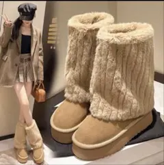 ムートンブーツ