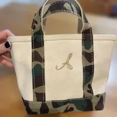 L.L.Bean カモフラージュ トートバッグ 小型