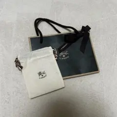 IL BISONTE ショッパーと巾着袋