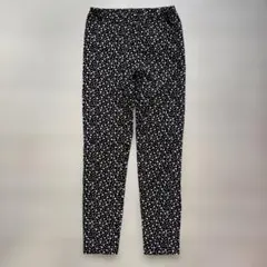 UNIQLO KIDS 黒白ドット柄レギンス140cm