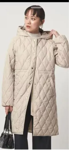 グリーンレーベルリラクシング　キルティング ライト ダウン コート 36