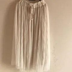 3点セット　チュールロングスカート