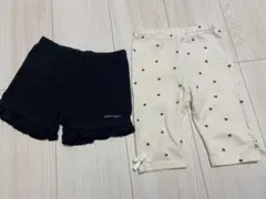 petitmain プティマイン ７分丈ズボン ショートパンツ 90