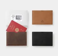 トラベラーズノート TF レザーパスポートケース 黒