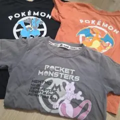 ポケモン Tシャツ 3枚セット 120cmのサムネイル