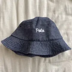 Polo ダークブルーバケットハット50cm