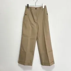 bananan＊様専用PLST プラステ ワイドストレートパンツ ベージュ X