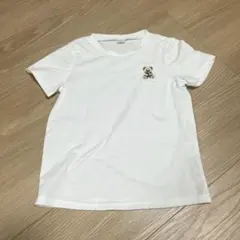 SHEIN キッズ Tシャツ 2枚セット 120 6Y 白 半袖 くま 迷彩